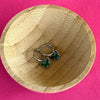 Kids oorbel Fiore - zilver (rood) & goud (rood)  & zilver (groen)