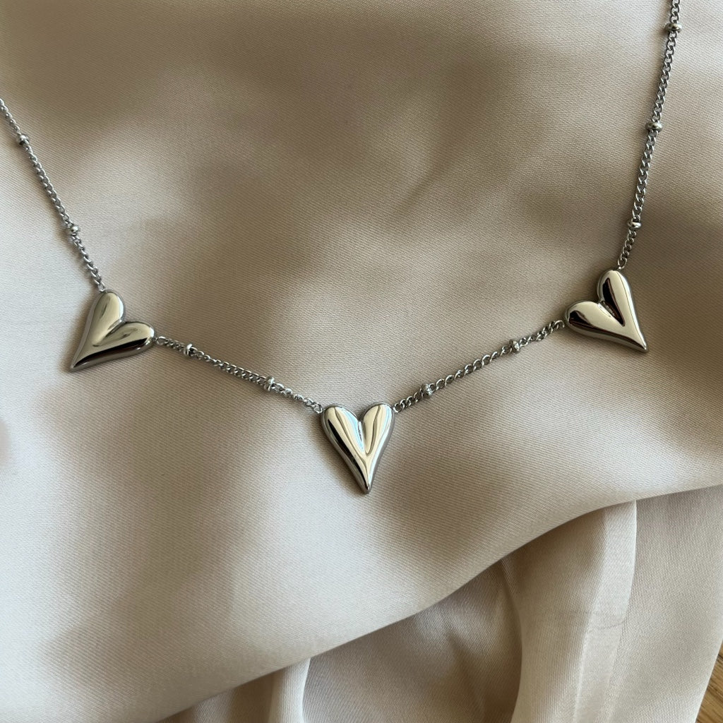Ketting Marle - zilver & goud