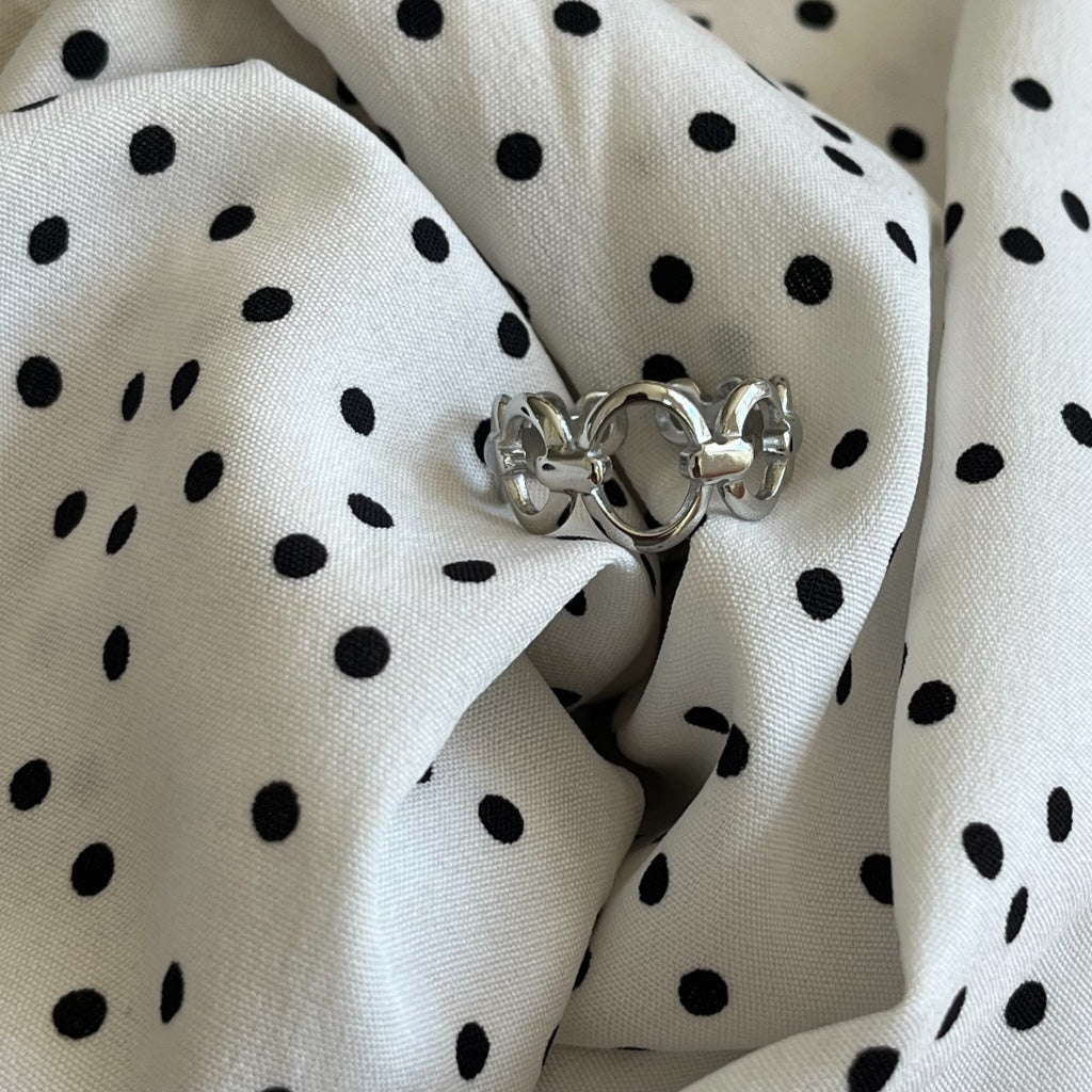 Ring Flore - goud & zilver