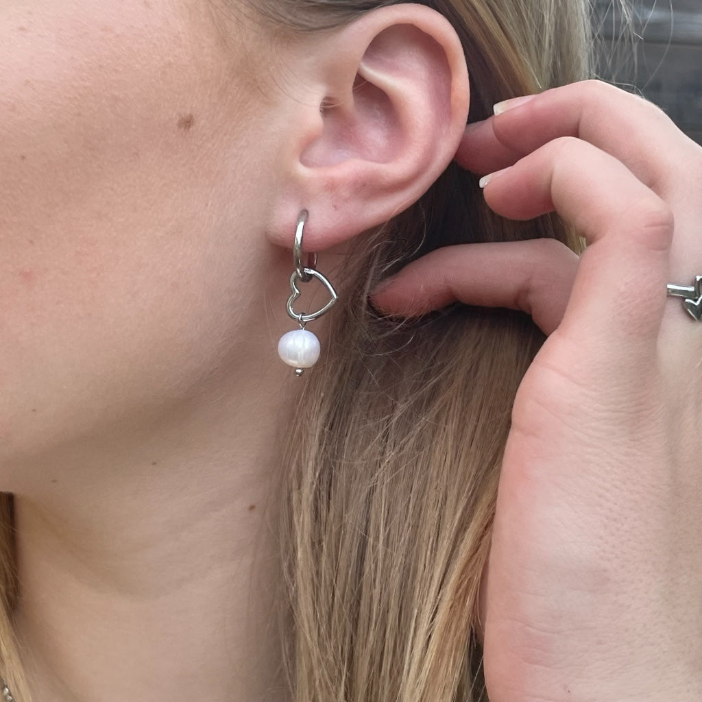 Oorbel Margot - goud & zilver