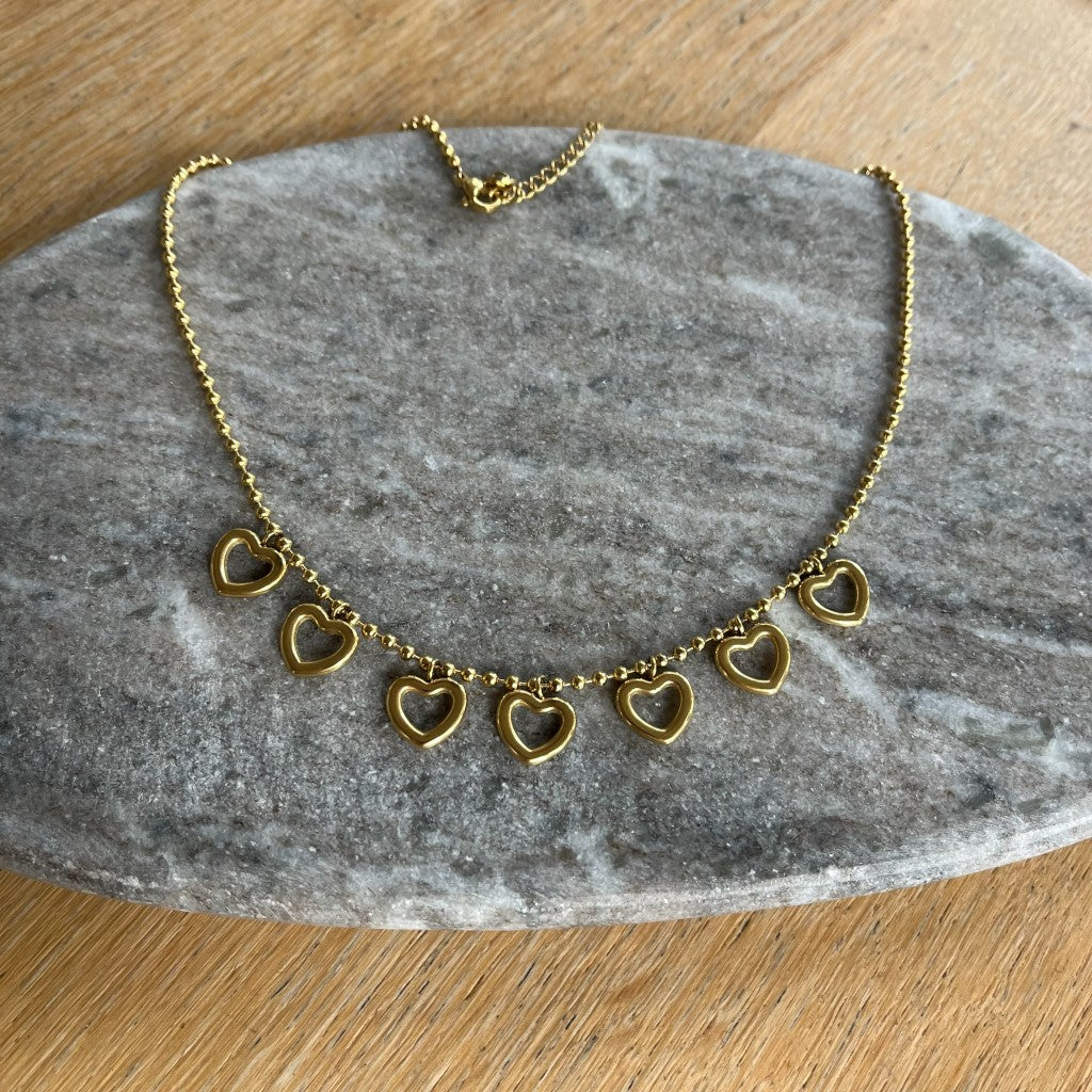 Ketting Indy - goud & zilver