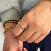 Ring Jara - zilver & goud