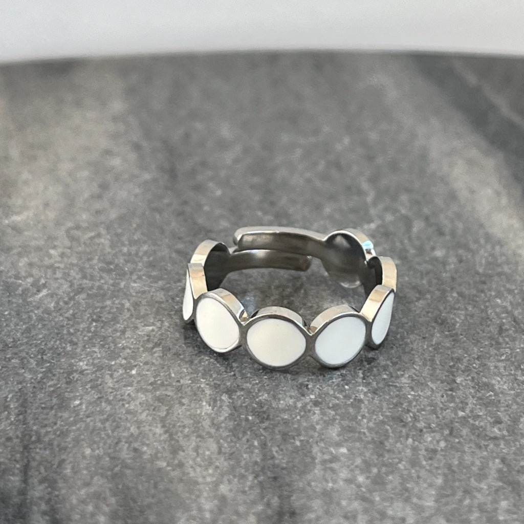 Ring Merel - zilver & goud