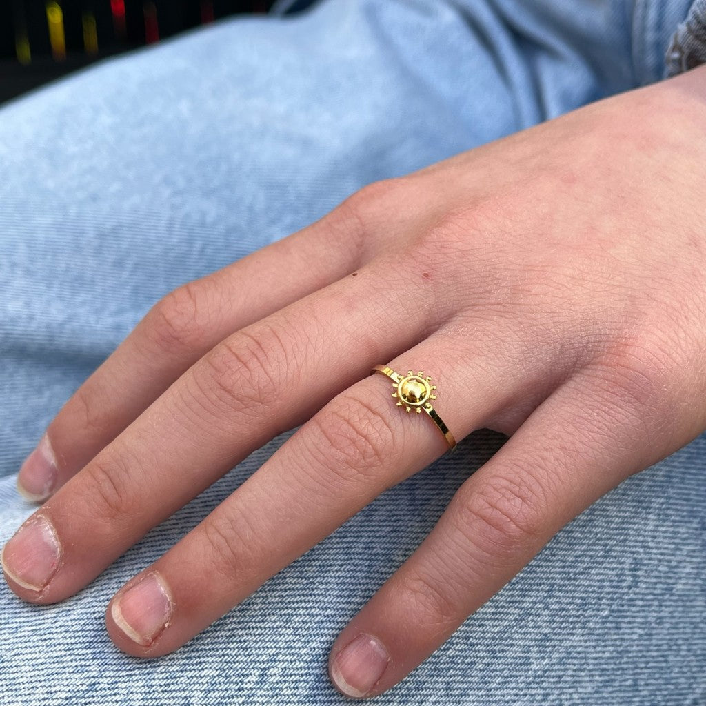 Kids ring An - goud