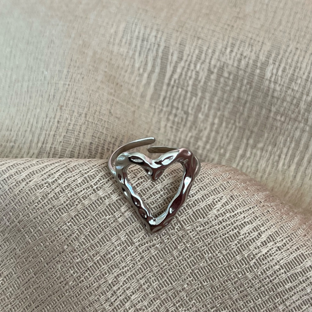Ring Kelly - zilver & goud