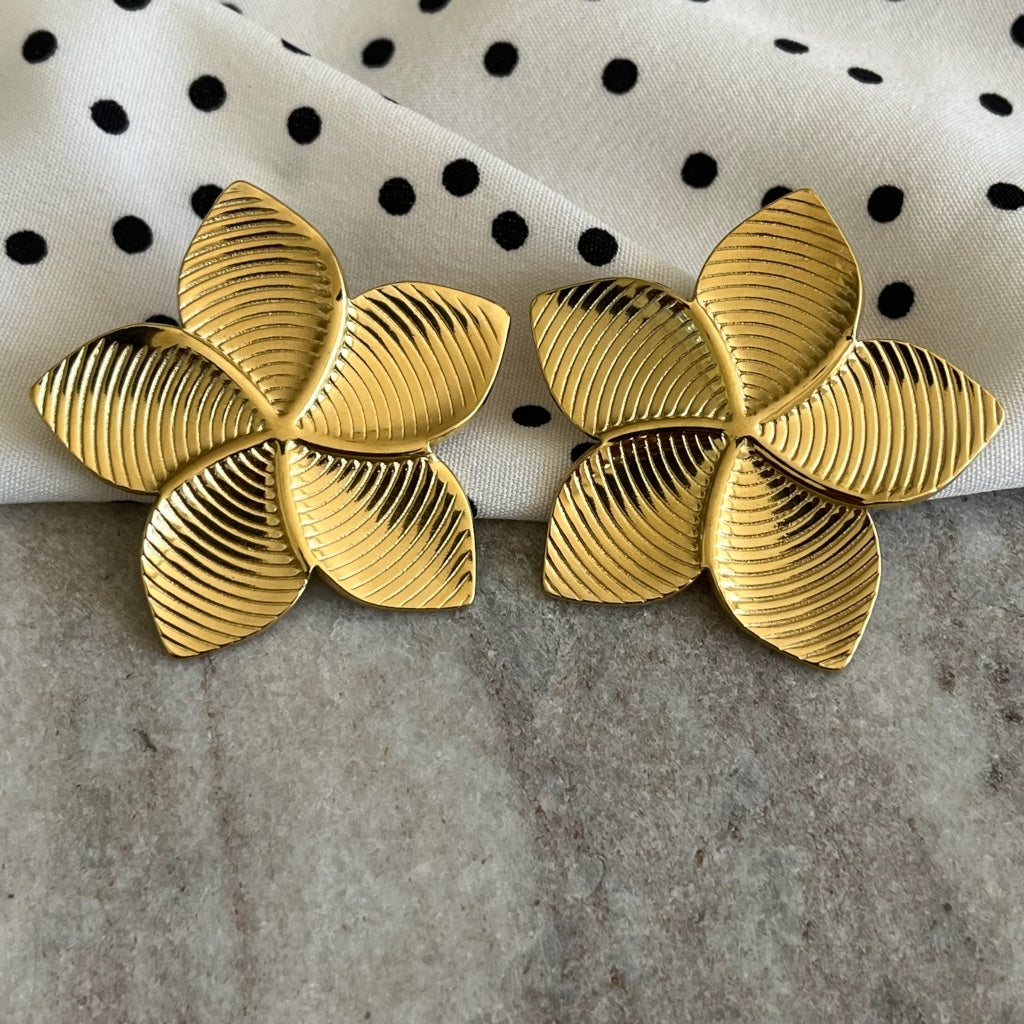 Oorbel Hanne - goud