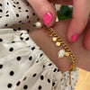 Armband Jiska- zilver & goud