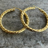 Oorbel Katinka - zilver & goud