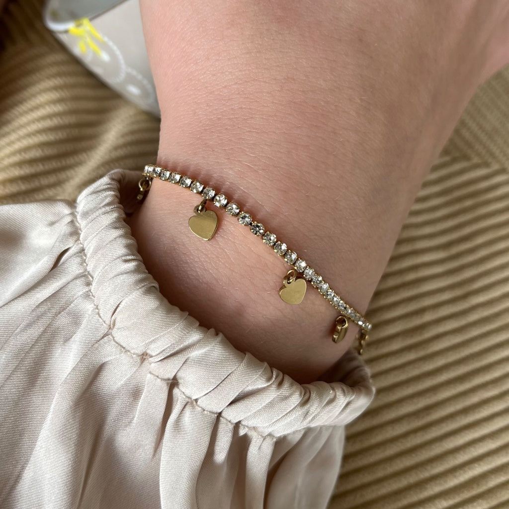Armband Fee - goud