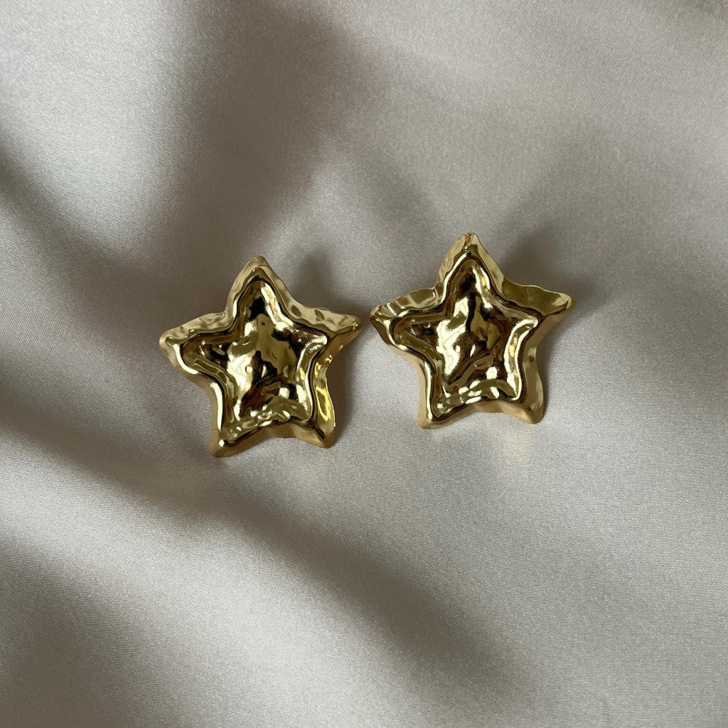 Oorbel Ise - goud