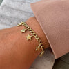 Armband Keet - zilver & goud