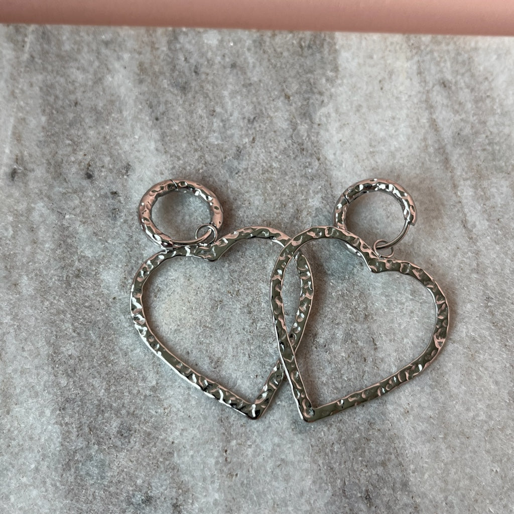 Oorbel Ivy- zilver & goud