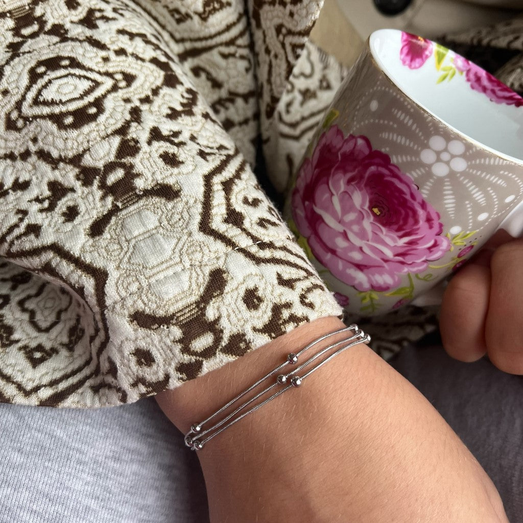 Armband Angelien - zilver & goud