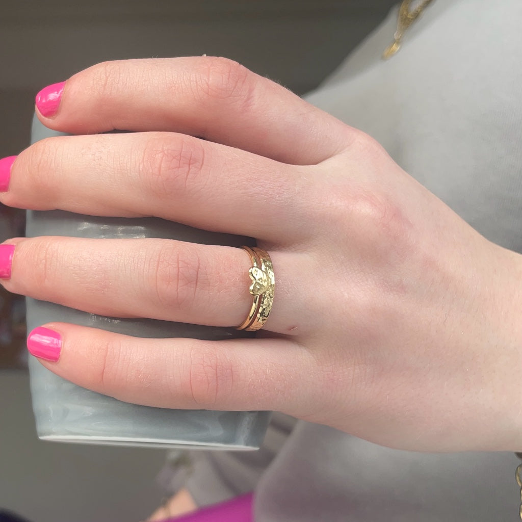 Ring Cathelijne - goud & zilver