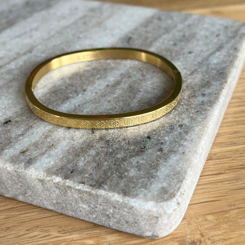 Kids armband Mea - zilver & goud