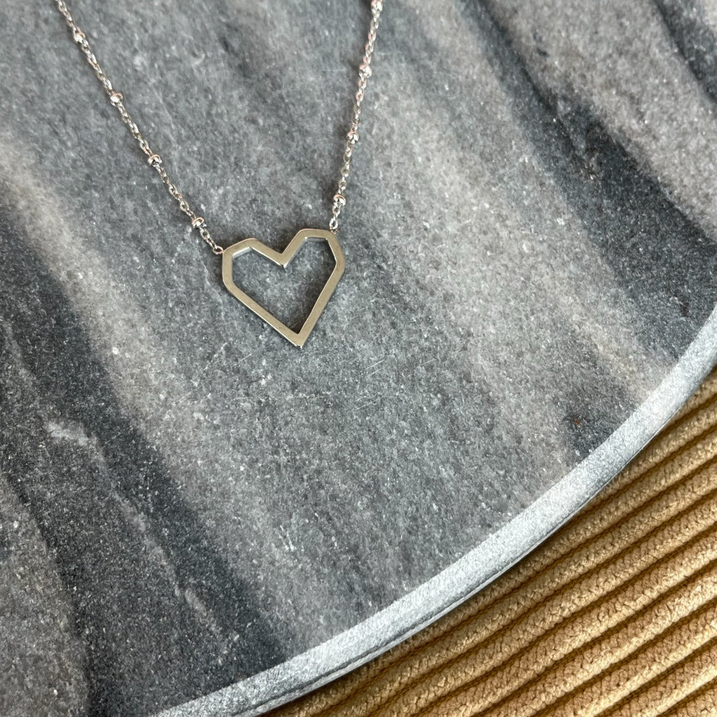 Ketting Esmee - zilver