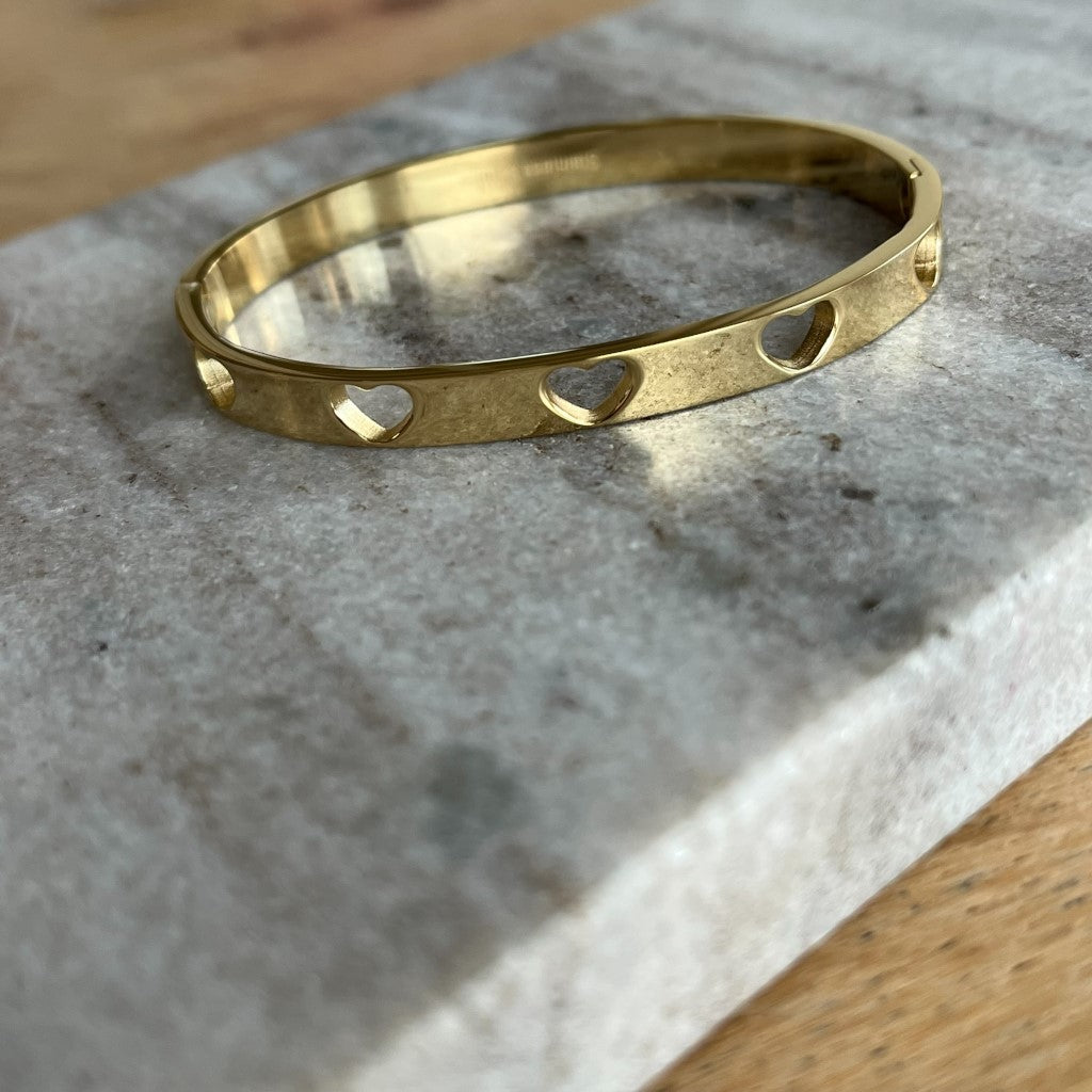 Armband Loulou - goud & zilver