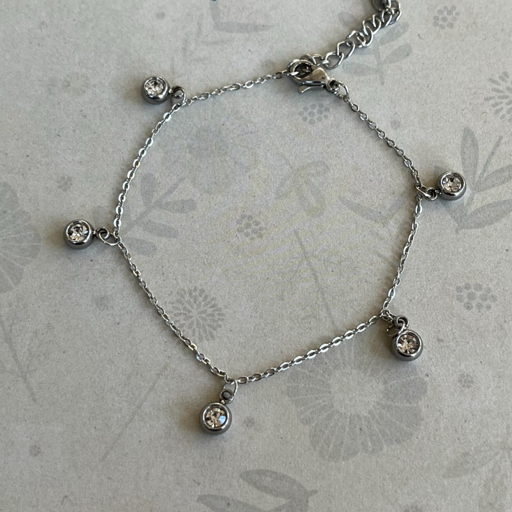 Armband Aukje - zilver & goud