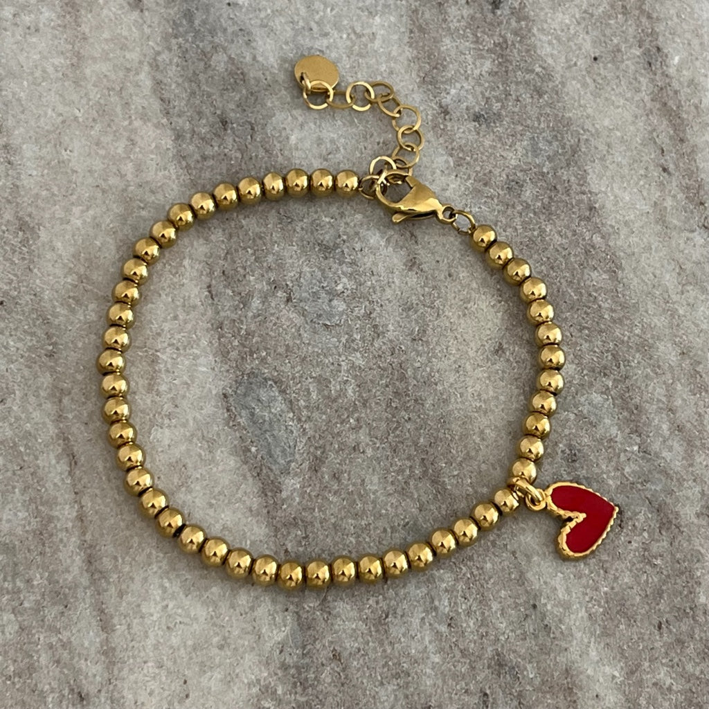 Armband Scottie - zilver & goud