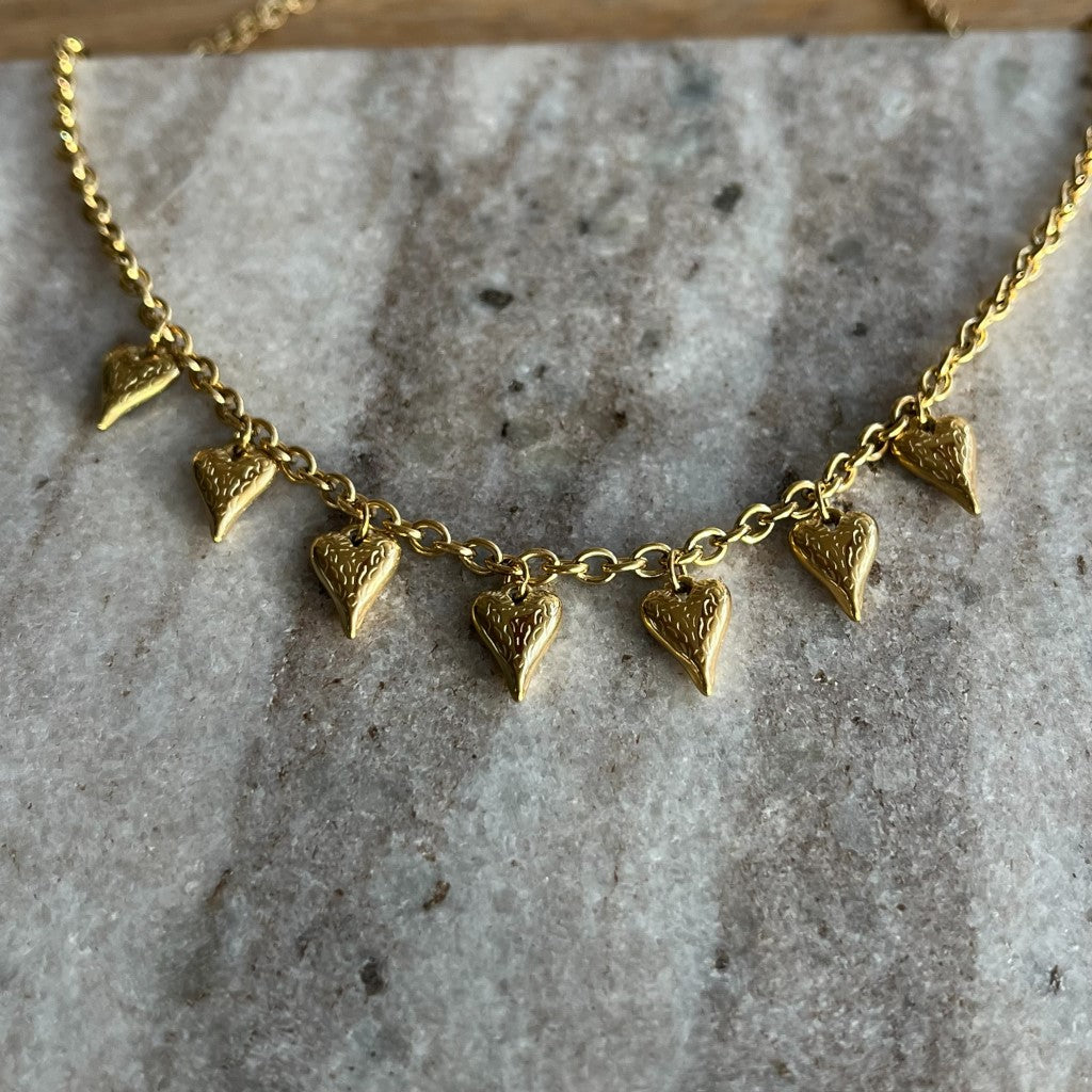 Ketting Annieka - goud & zilver