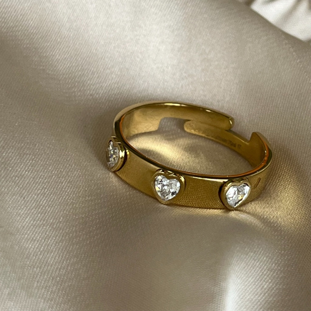 Ring Sofia - wit & kleur