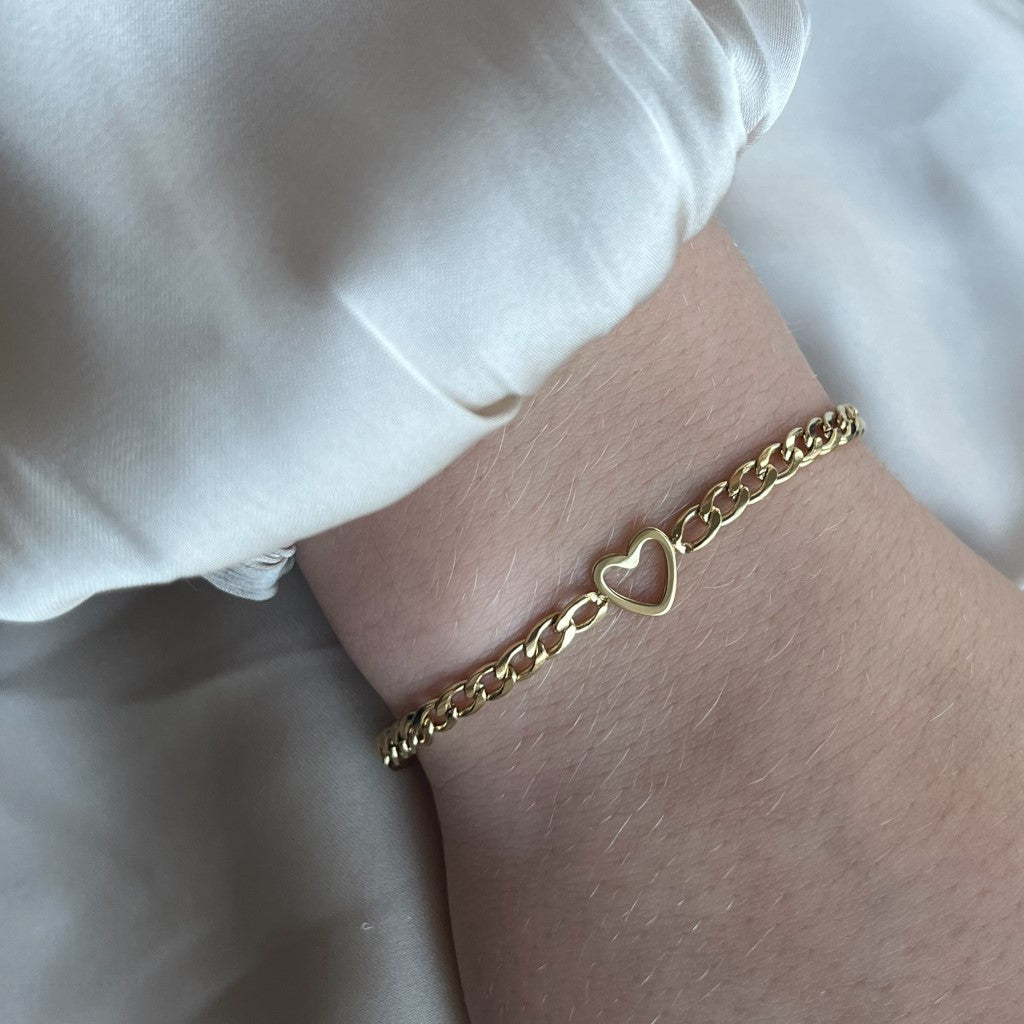 Armband Misha - goud & zilver