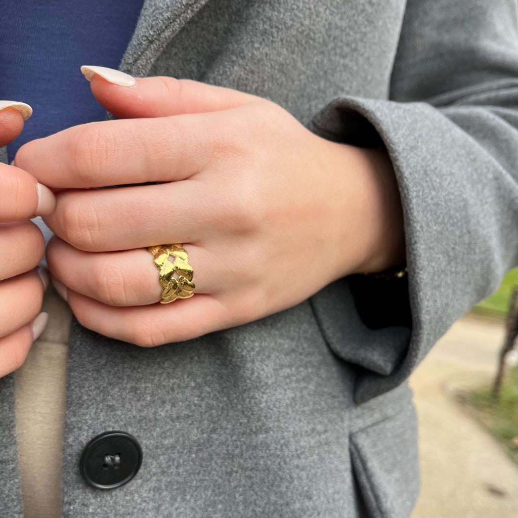 Ring Barbara - goud