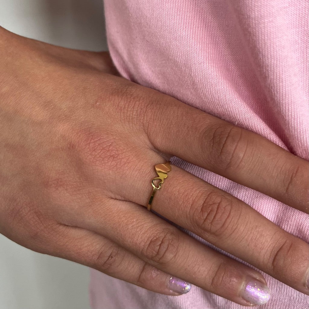Kids ring Danae - goud