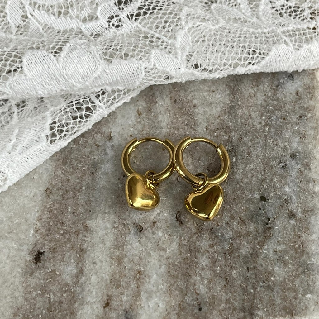 Kids oorbel Zazou - zilver & goud