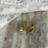 Kids oorbel Zazou - zilver & goud