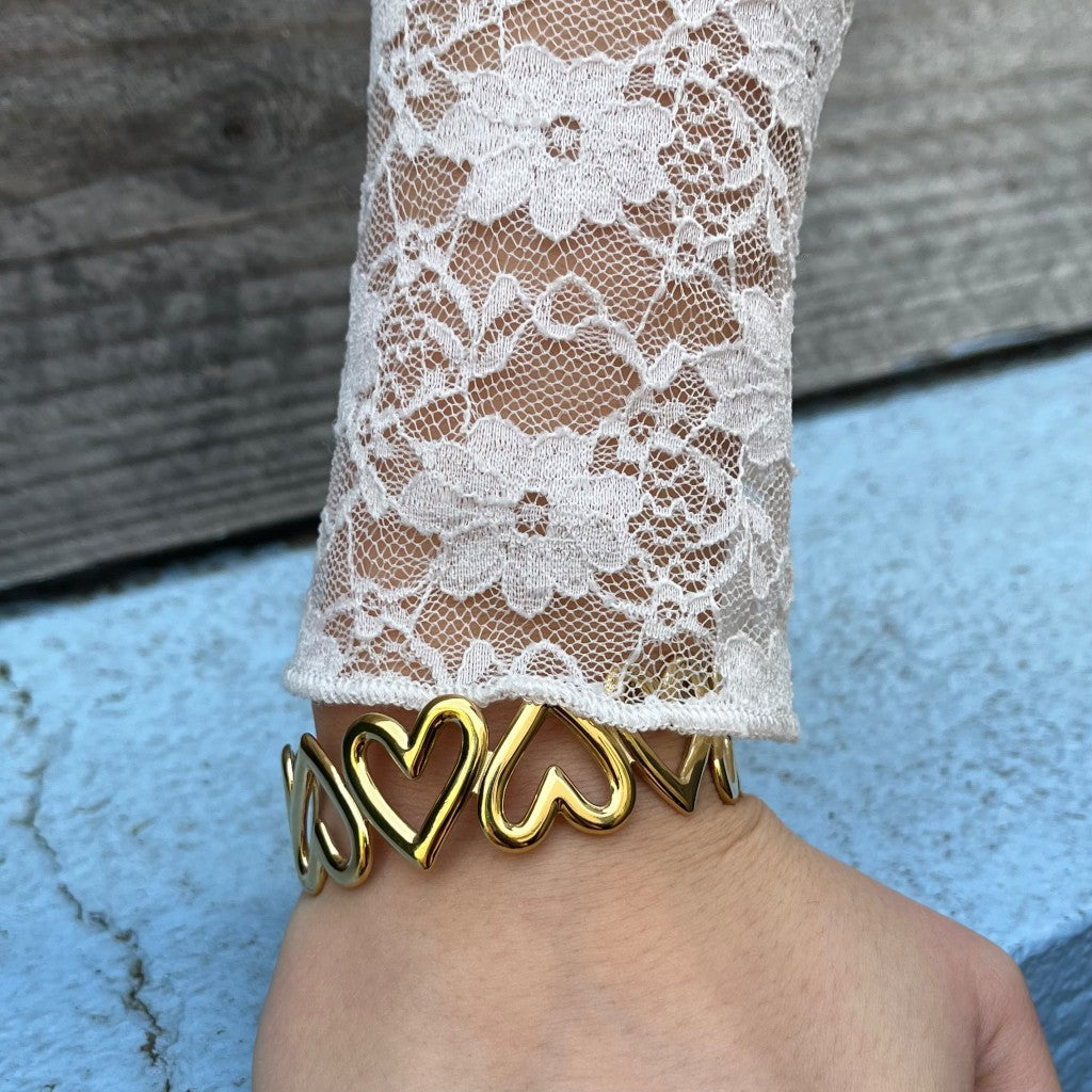 Armband Florien - goud & zilver