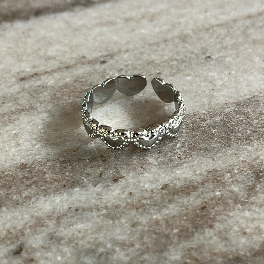 Ring Aaf - zilver & goud
