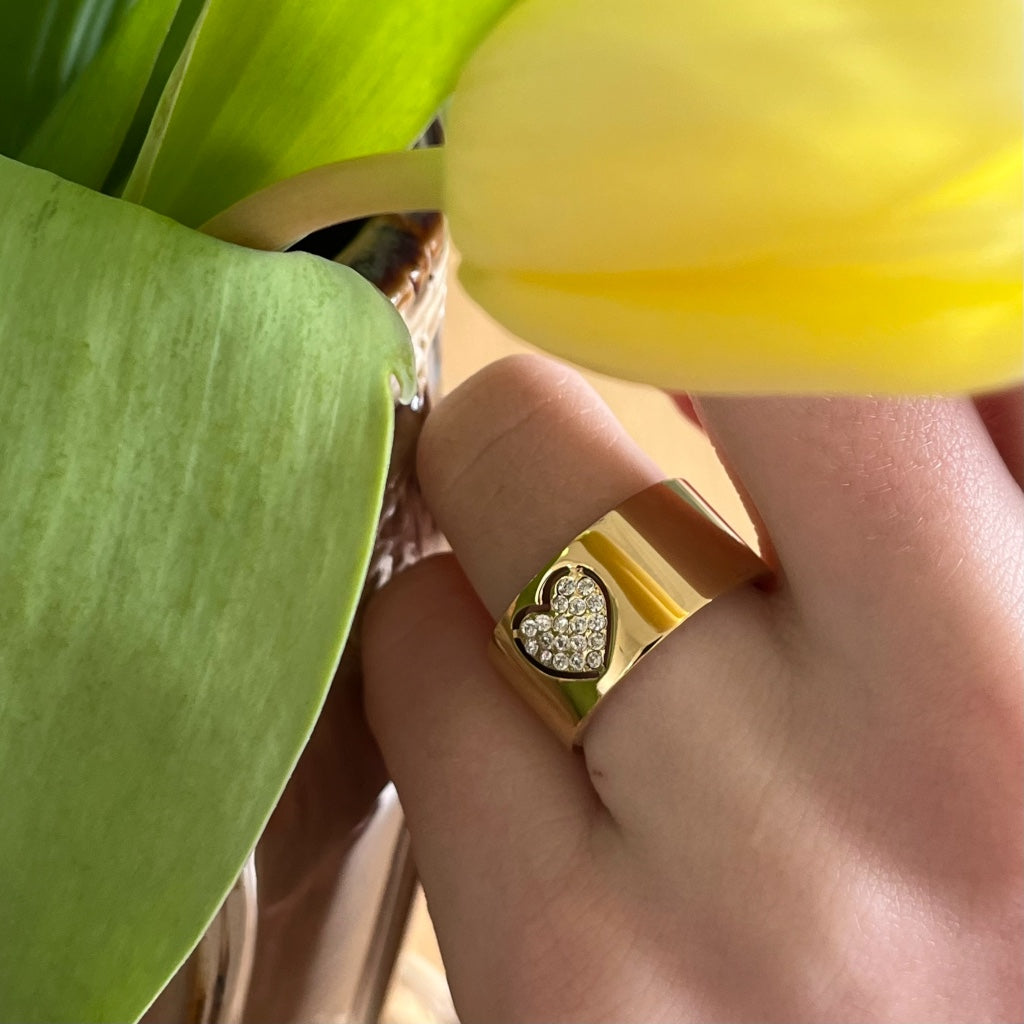 Ring Fie - goud
