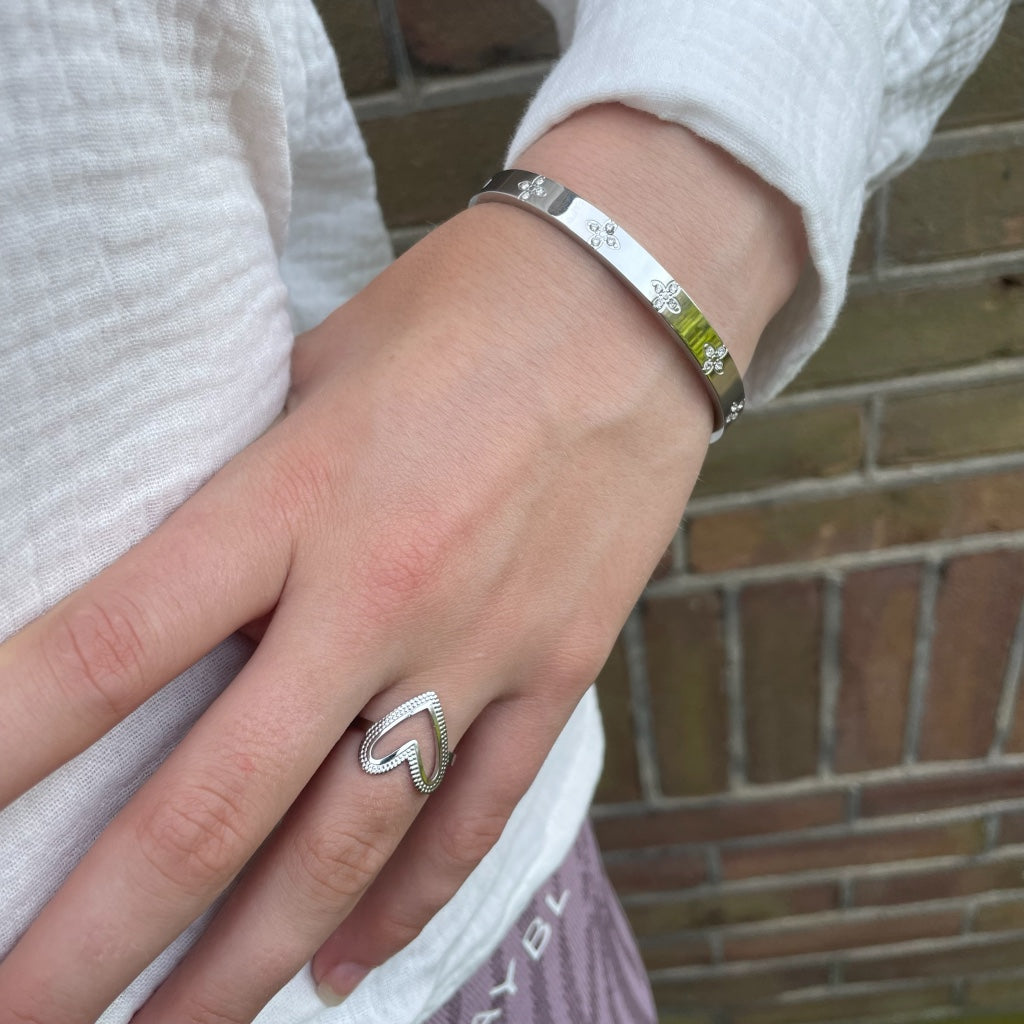 Armband Babet - zilver & goud