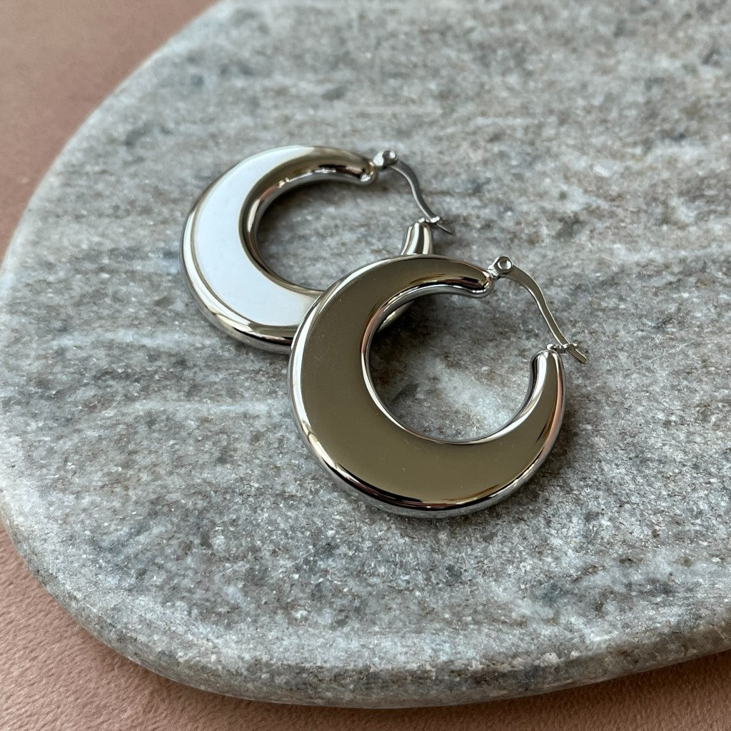Oorbel Juna - zilver