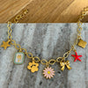Kids ketting Lila - goud