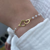 Armband Meghan - zilver & goud