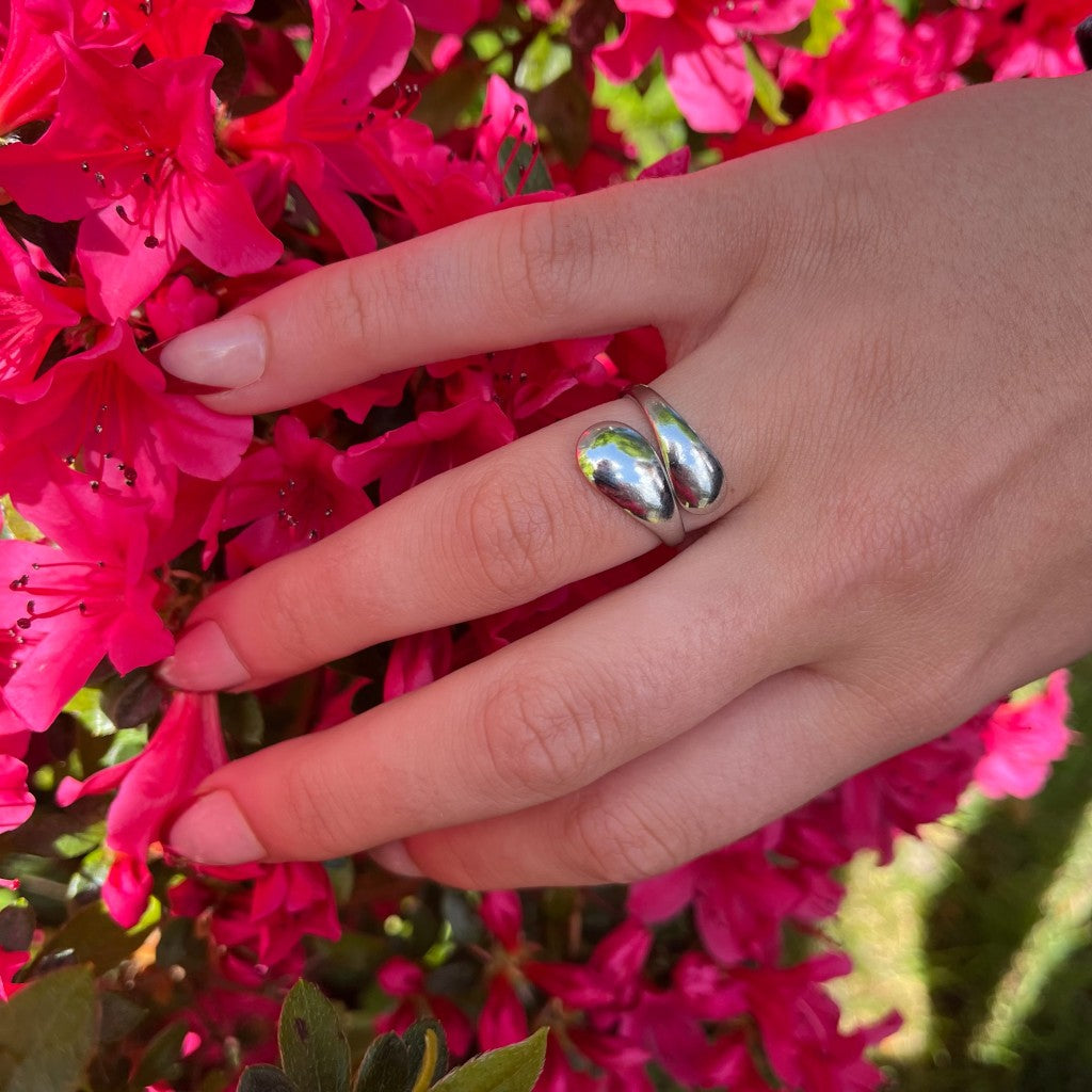 Ring Paris - zilver & goud