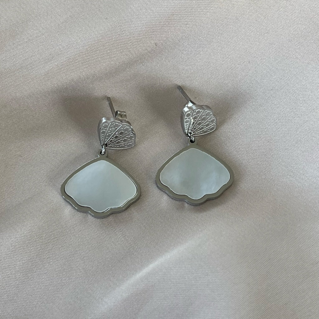 Oorbel Tamara - zilver & goud
