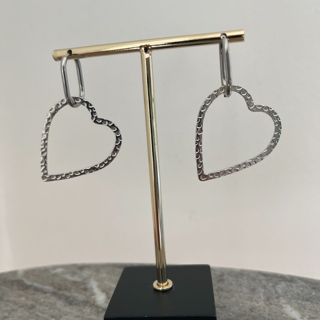 Oorbel Juna - goud & zilver